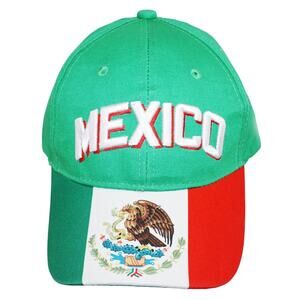 FIFA Mexico National Team Soccer Hat - Mexicana de Futbol Sports Green Cap 2018